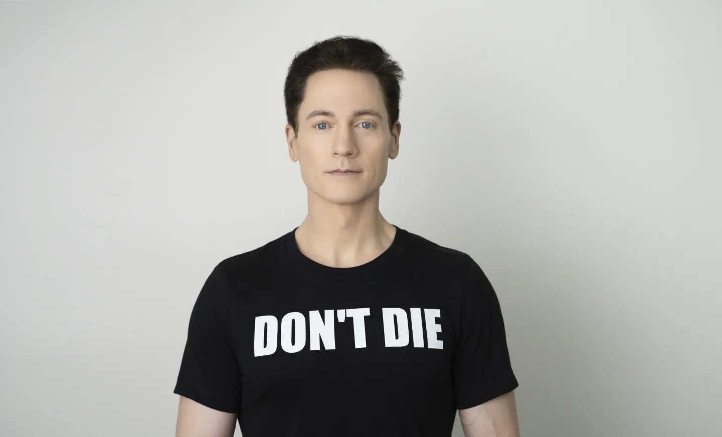 Bryan Johnson portrait photo Don't Die