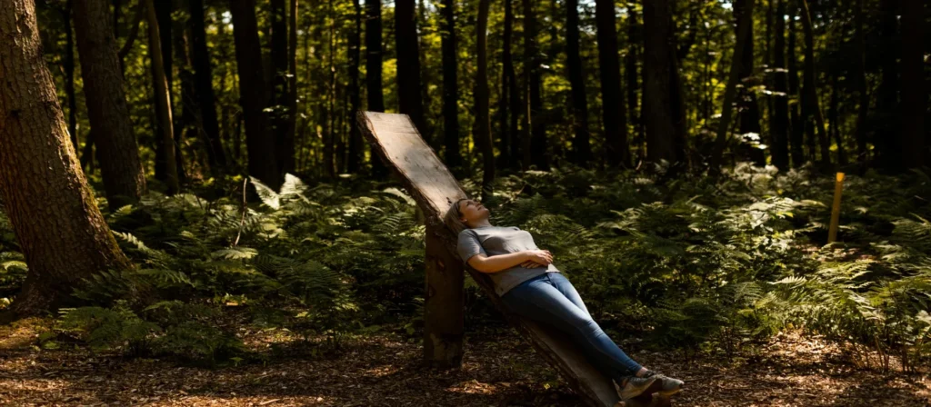 doing forest bathing